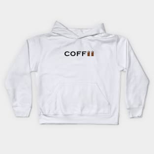 COFFEE ADDICT Kids Hoodie